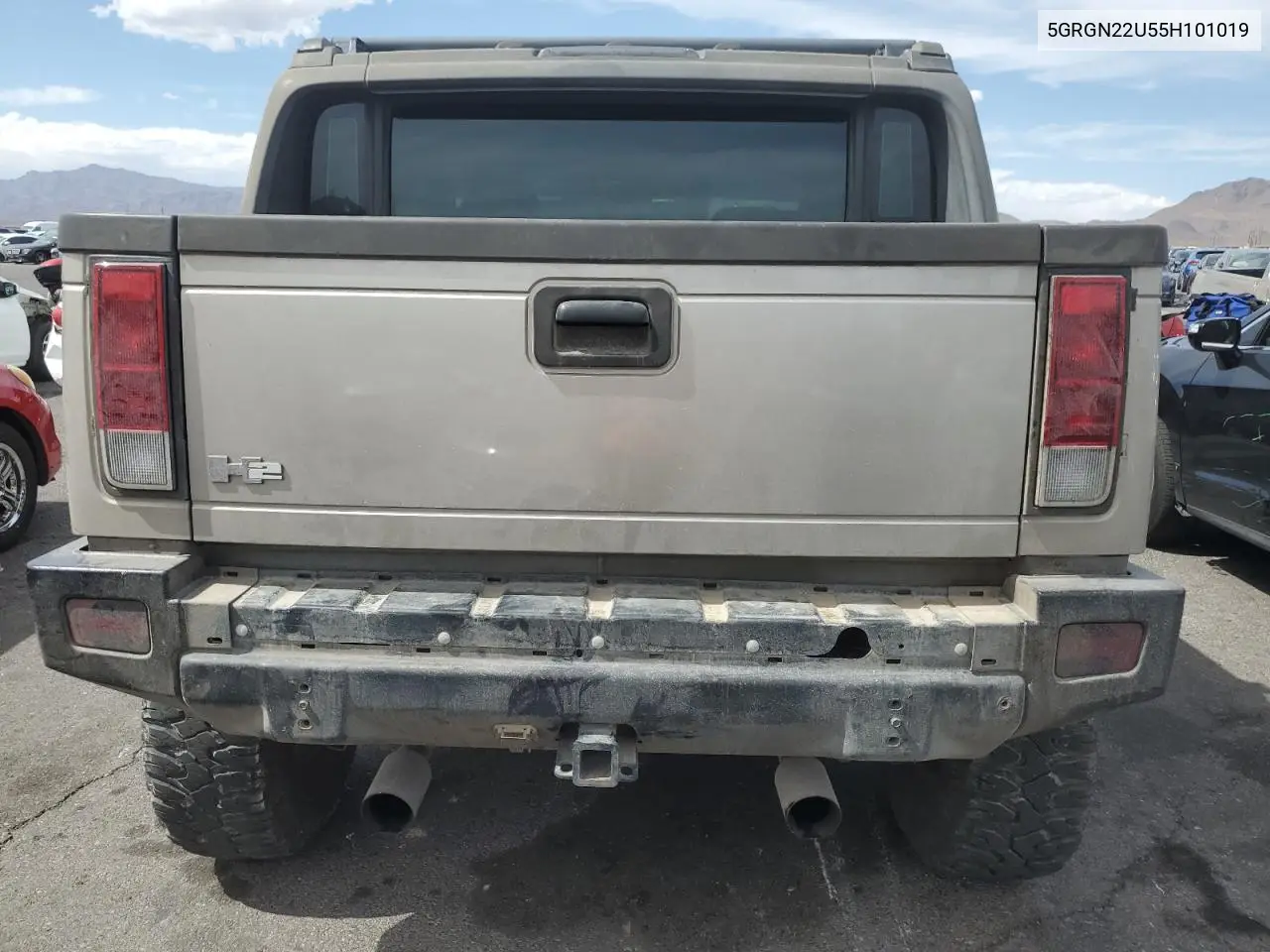 2005 Hummer H2 Sut VIN: 5GRGN22U55H101019 Lot: 53497115