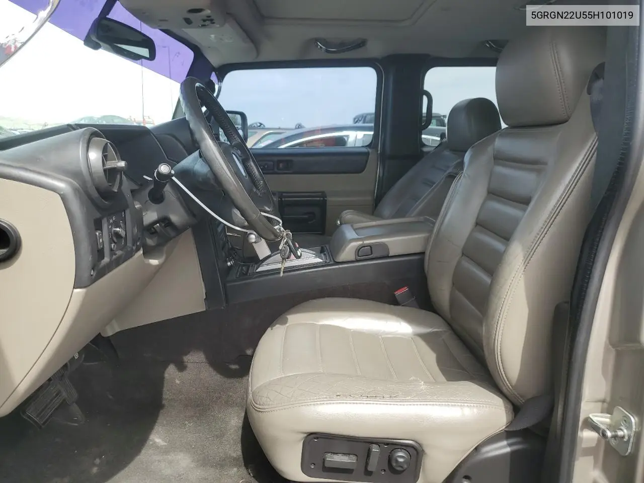 2005 Hummer H2 Sut VIN: 5GRGN22U55H101019 Lot: 53497115