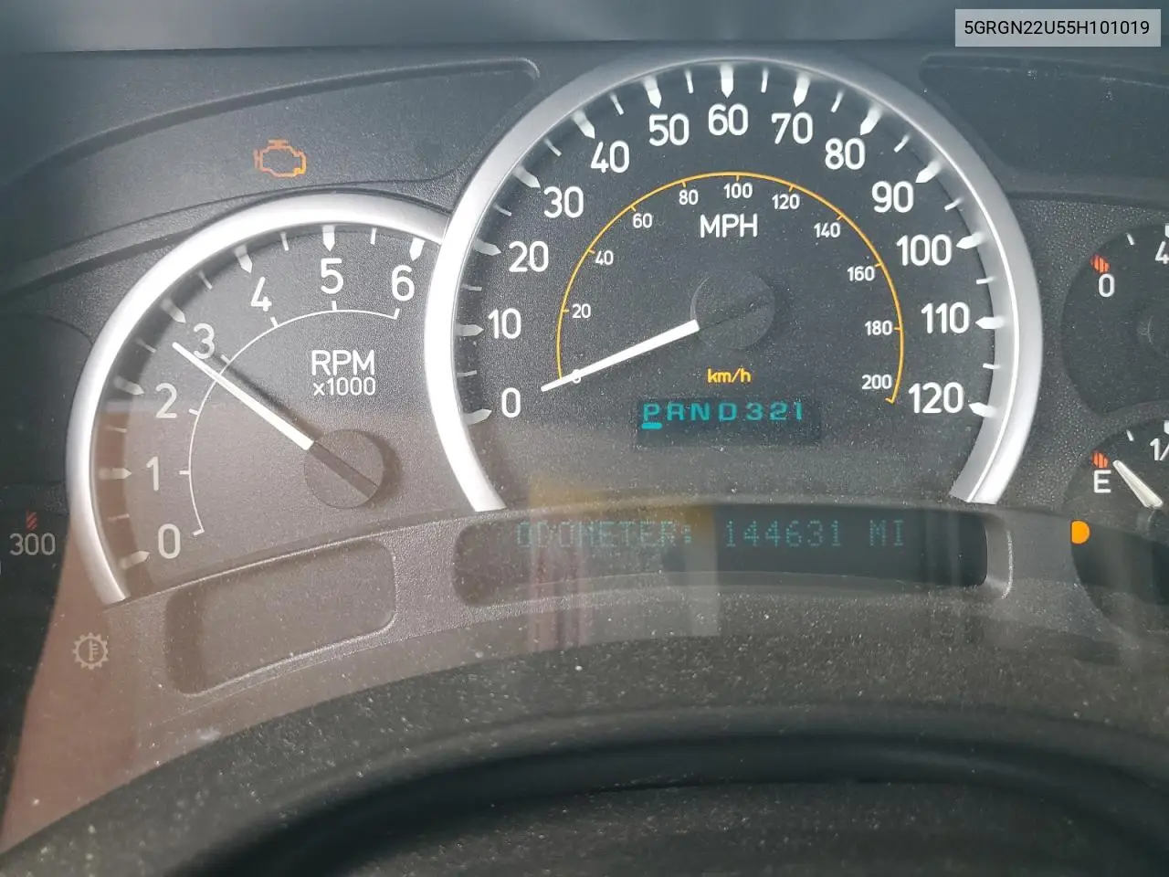 2005 Hummer H2 Sut VIN: 5GRGN22U55H101019 Lot: 53497115