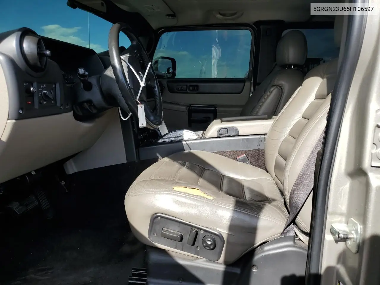 2005 Hummer H2 VIN: 5GRGN23U65H106597 Lot: 54508345
