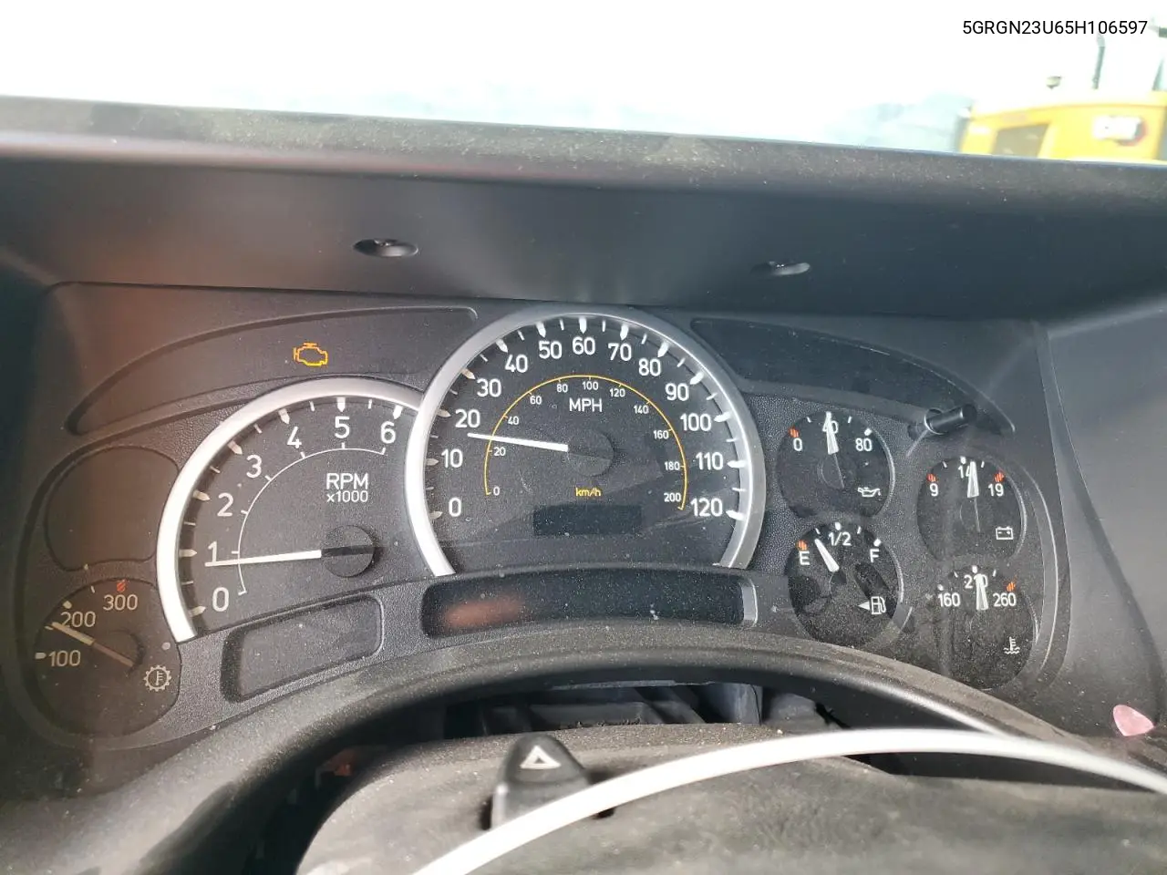 2005 Hummer H2 VIN: 5GRGN23U65H106597 Lot: 54508345