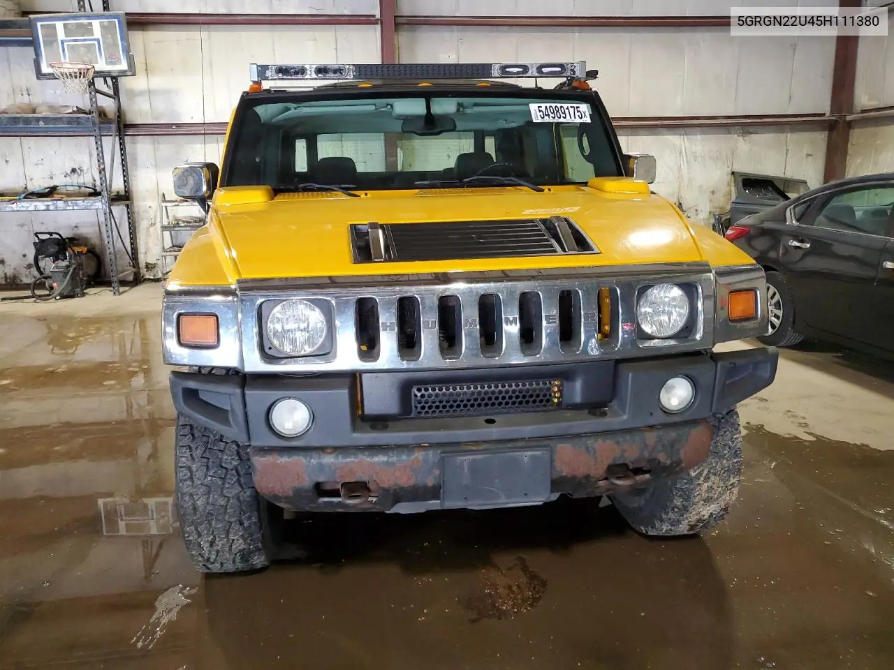 2005 Hummer H2 Sut VIN: 5GRGN22U45H111380 Lot: 54989175