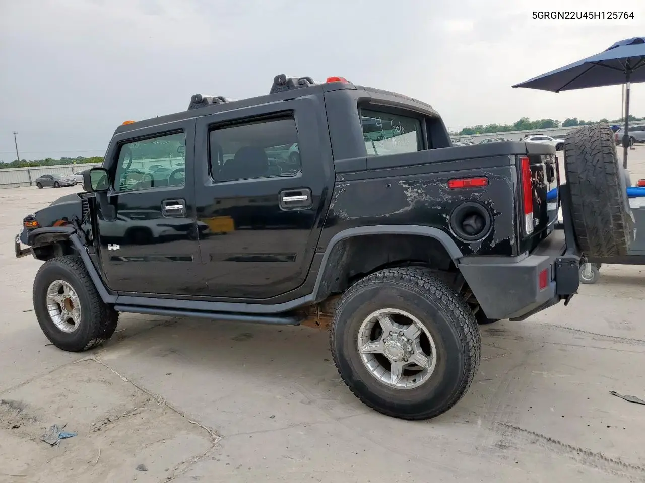 2005 Hummer H2 Sut VIN: 5GRGN22U45H125764 Lot: 56803885