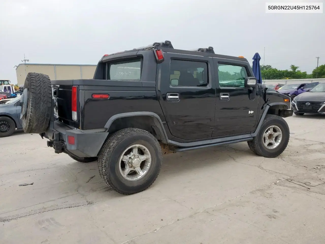 2005 Hummer H2 Sut VIN: 5GRGN22U45H125764 Lot: 56803885