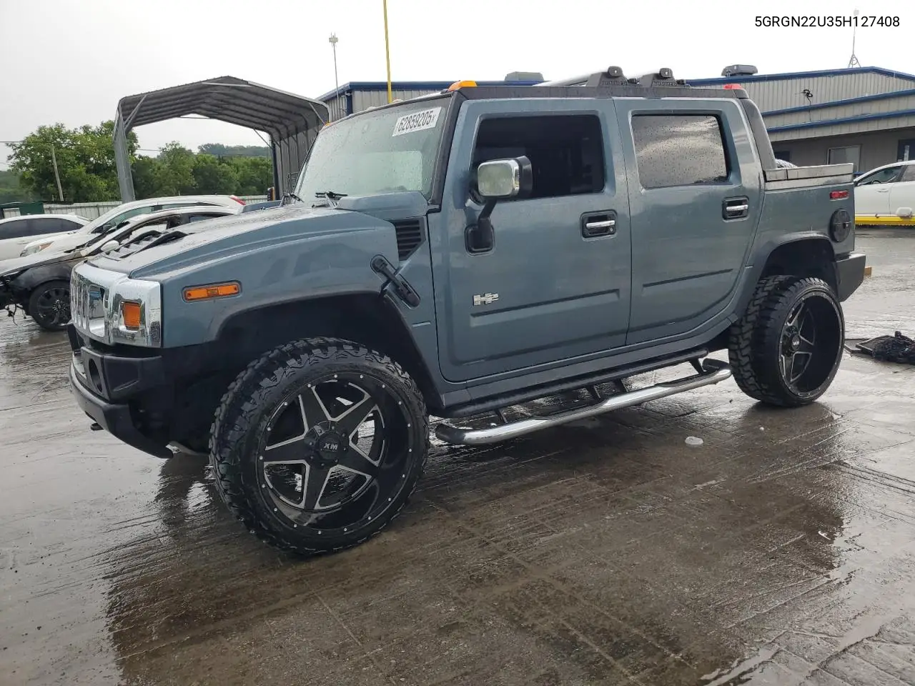 2005 Hummer H2 Sut VIN: 5GRGN22U35H127408 Lot: 62859205