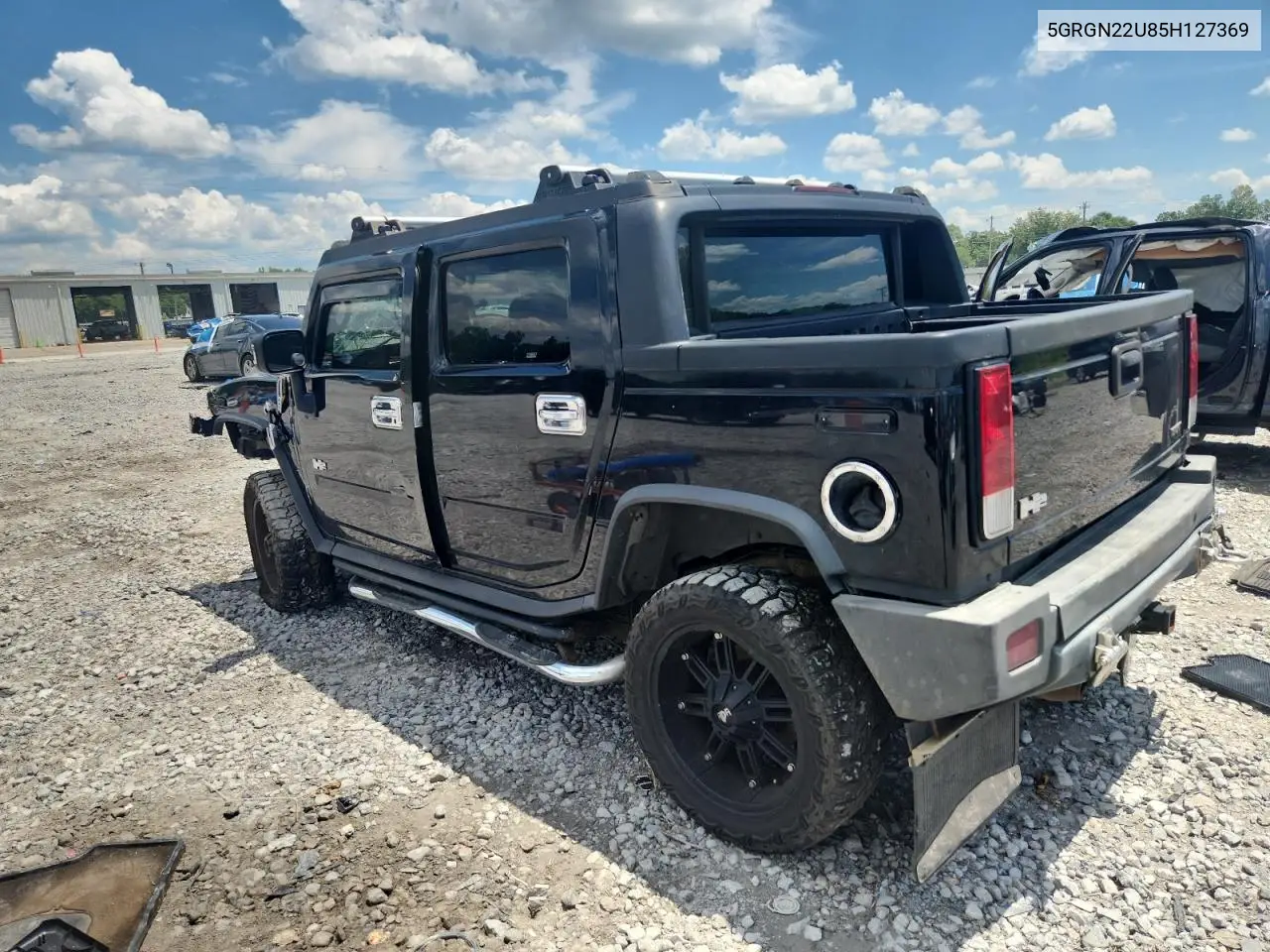 2005 Hummer H2 Sut VIN: 5GRGN22U85H127369 Lot: 63575045
