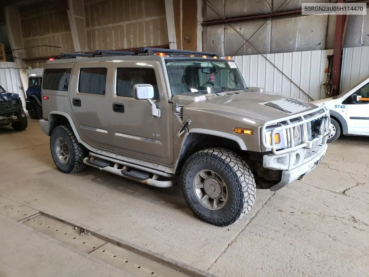 2005 Hummer H2 VIN: 5GRGN23U05H114470 Lot: 64519905