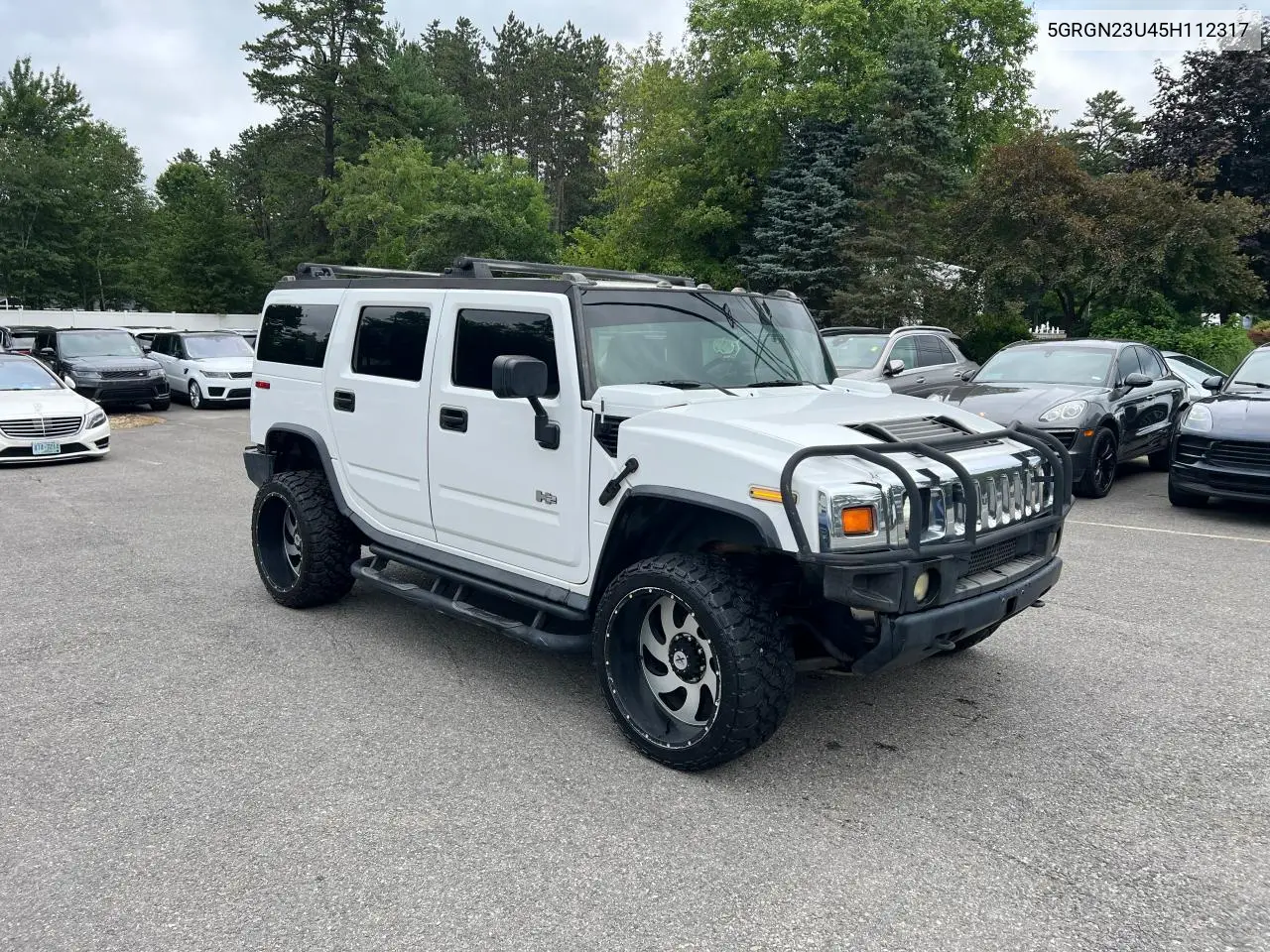 2005 Hummer H2 VIN: 5GRGN23U45H112317 Lot: 64525825