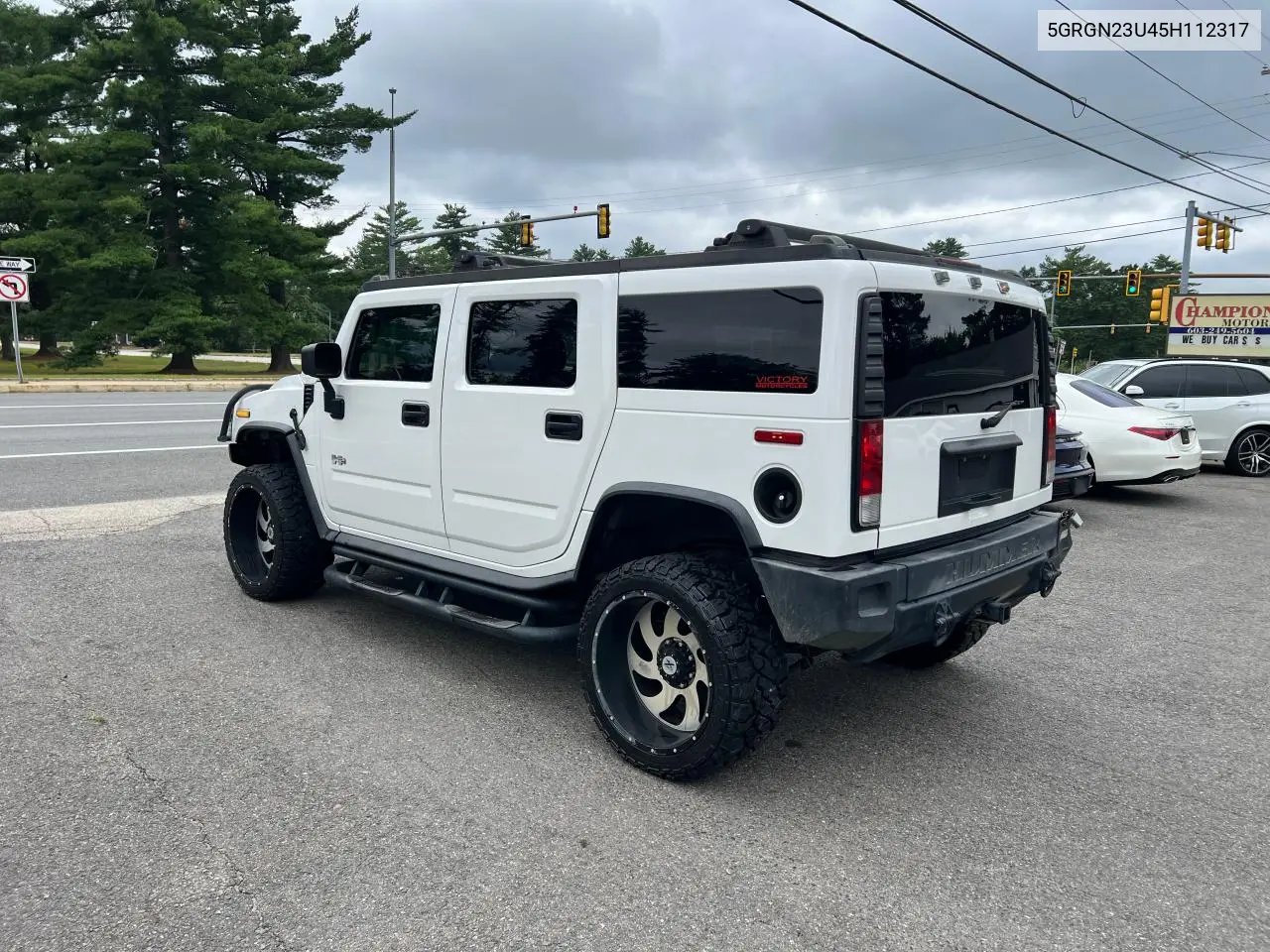 2005 Hummer H2 VIN: 5GRGN23U45H112317 Lot: 64525825