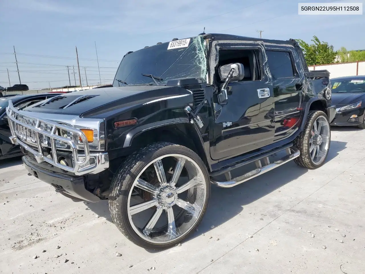 2005 Hummer H2 Sut VIN: 5GRGN22U95H112508 Lot: 65319915