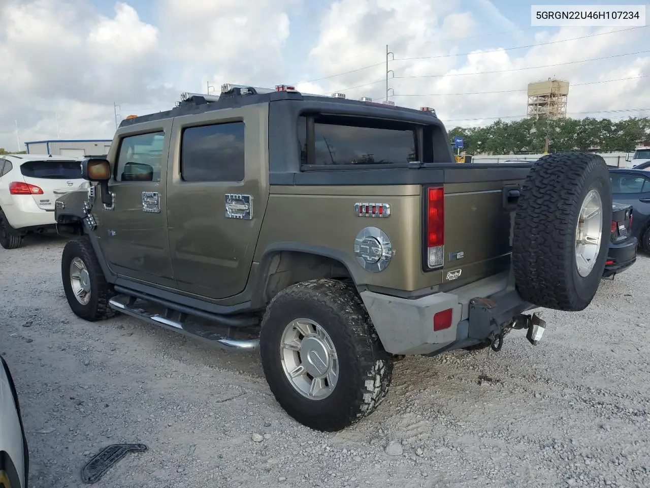 2006 Hummer H2 Sut VIN: 5GRGN22U46H107234 Lot: 54389475