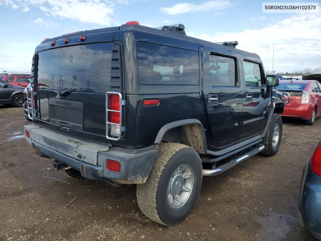 2006 Hummer H2 VIN: 5GRGN23U36H102573 Lot: 54408705