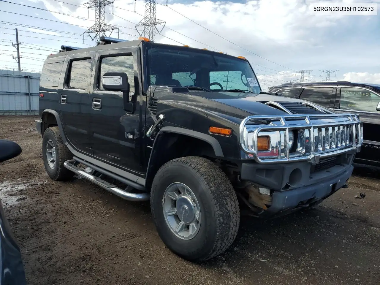 2006 Hummer H2 VIN: 5GRGN23U36H102573 Lot: 54408705