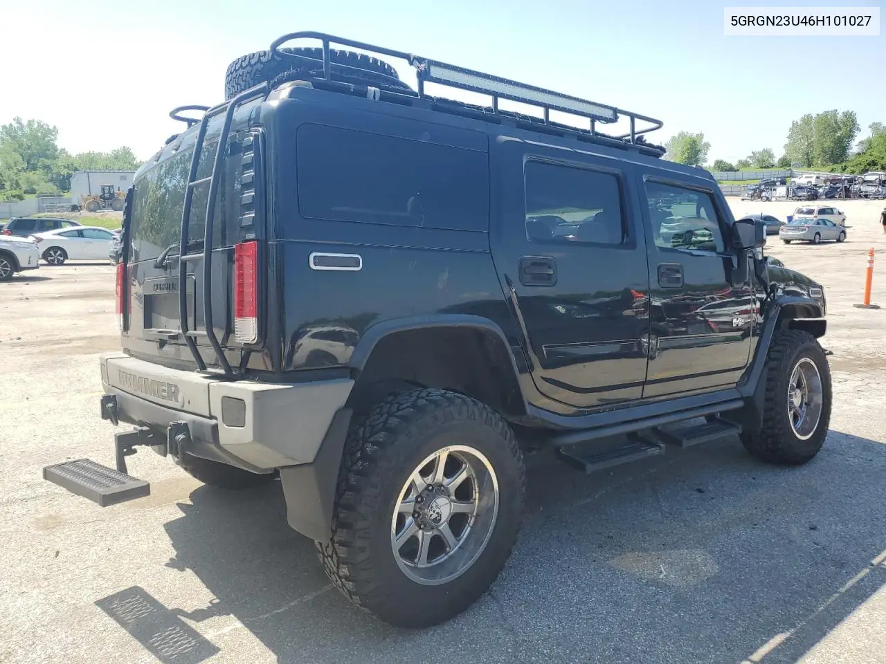 2006 Hummer H2 VIN: 5GRGN23U46H101027 Lot: 54530235