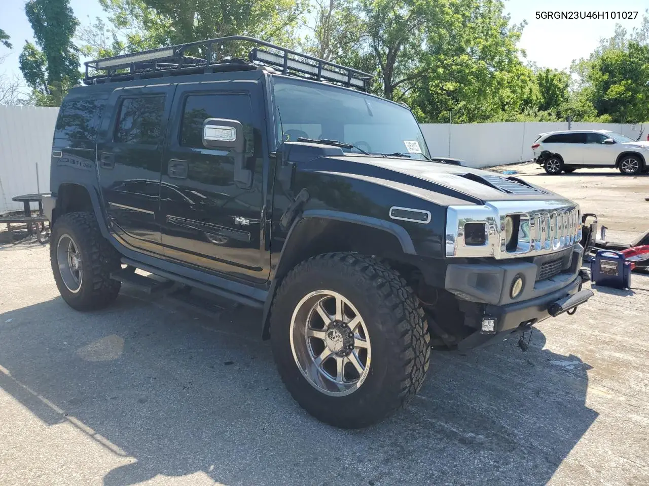 2006 Hummer H2 VIN: 5GRGN23U46H101027 Lot: 54530235
