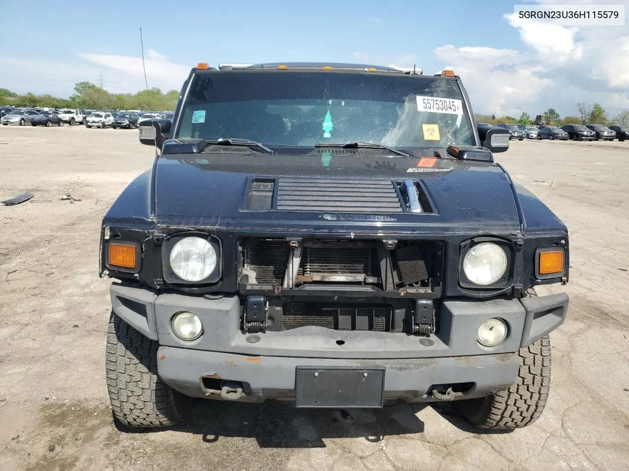 5grgn23u36h115579 5GRGN23U36H115579 2006 Hummer H2
