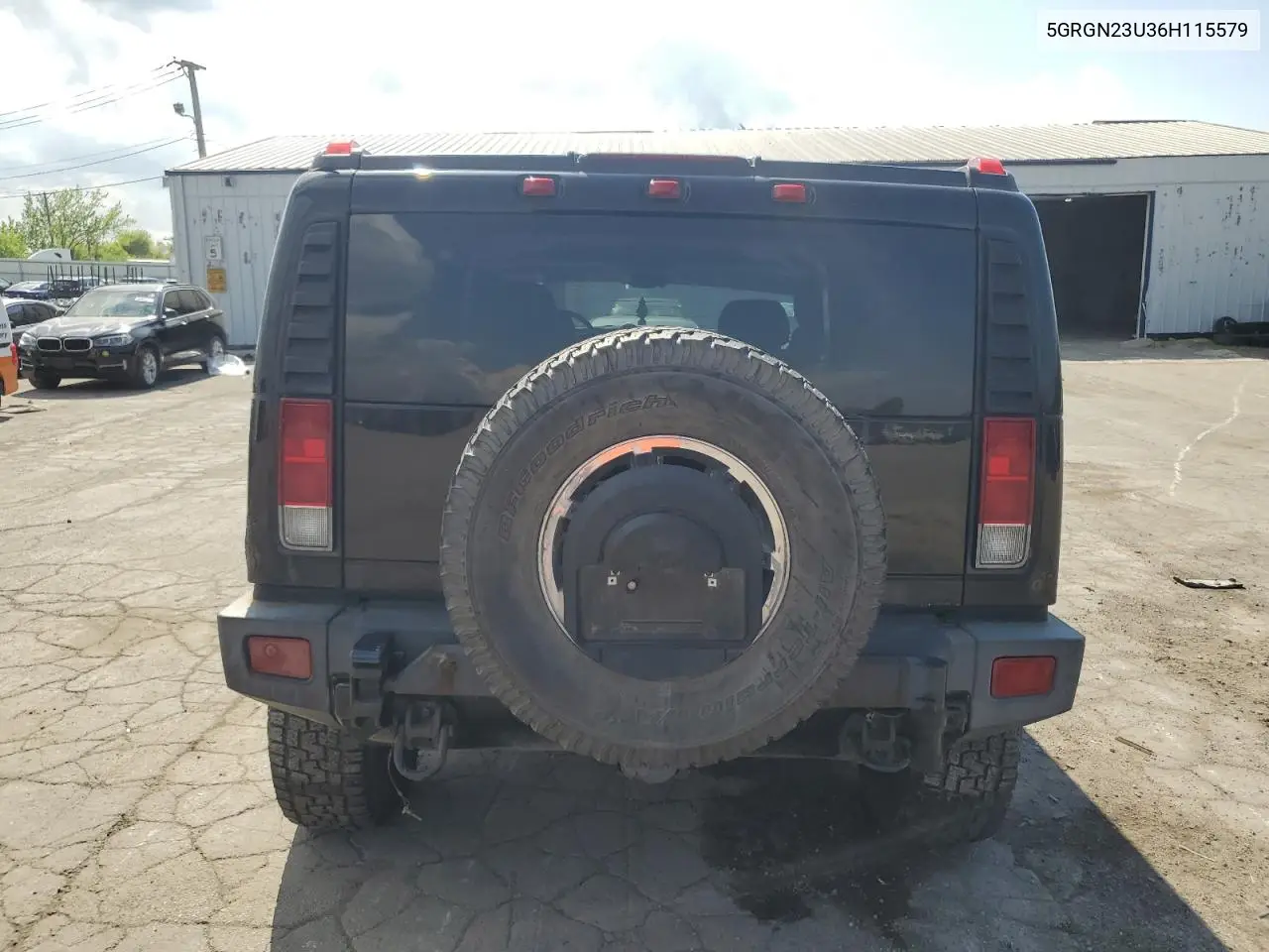 5grgn23u36h115579 5GRGN23U36H115579 2006 Hummer H2