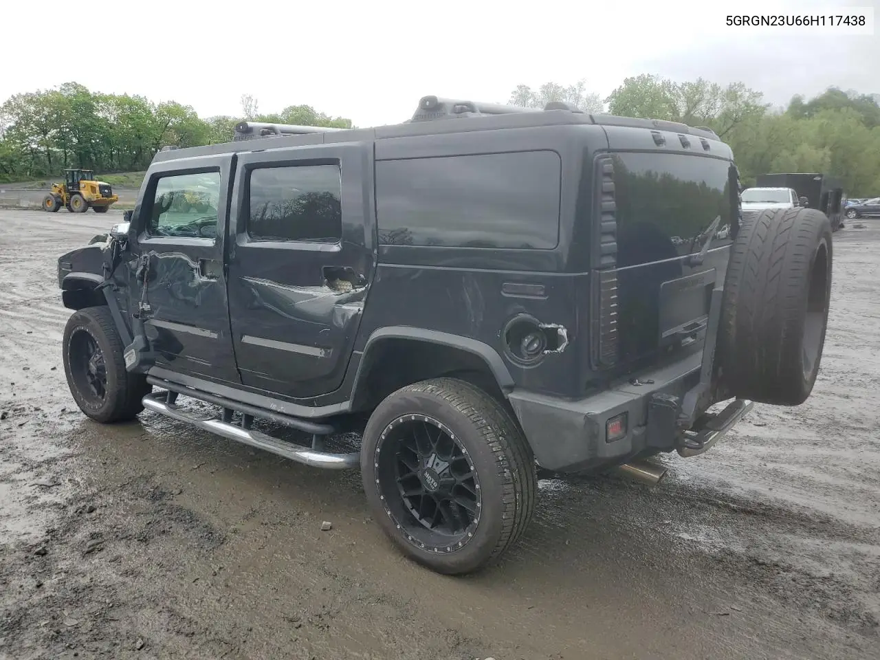 2006 Hummer H2 VIN: 5GRGN23U66H117438 Lot: 55833845