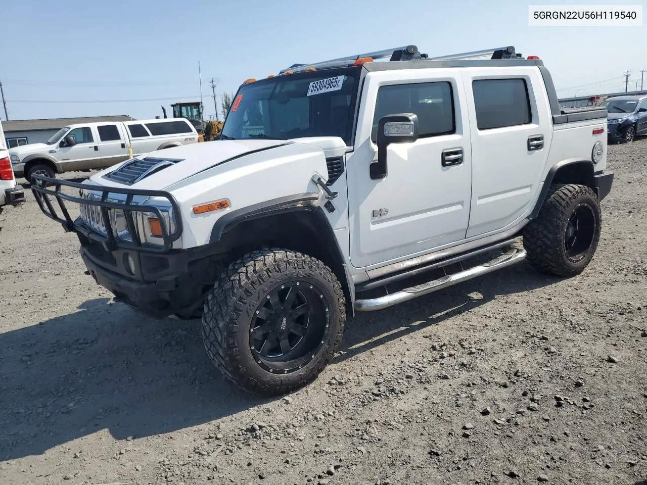 2006 Hummer H2 Sut VIN: 5GRGN22U56H119540 Lot: 59304965