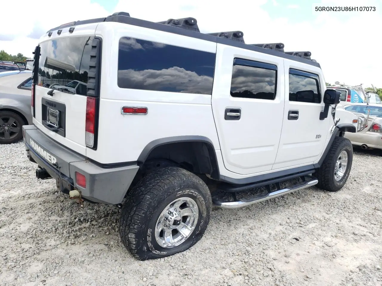 2006 Hummer H2 VIN: 5GRGN23U86H107073 Lot: 60492145