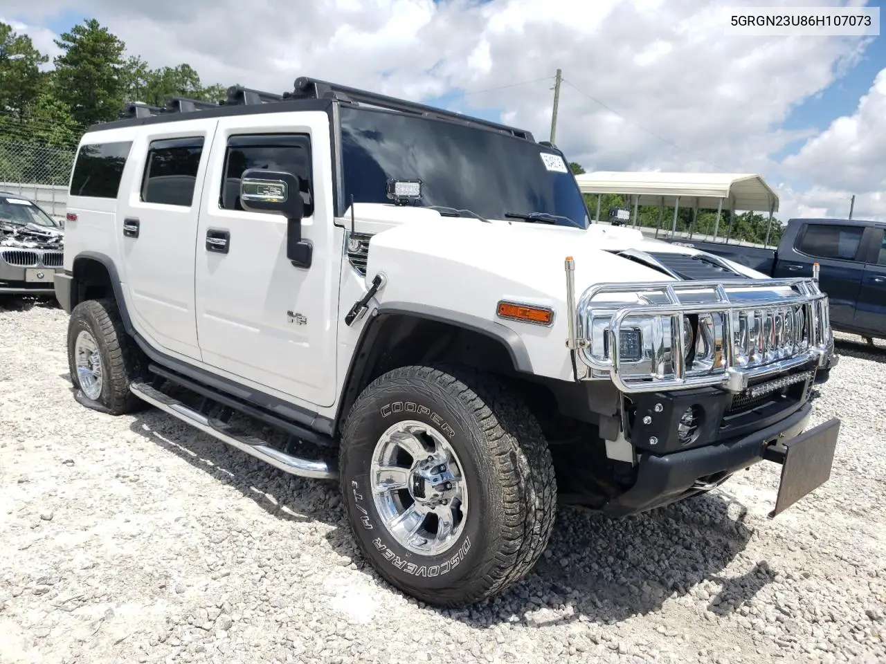 2006 Hummer H2 VIN: 5GRGN23U86H107073 Lot: 60492145