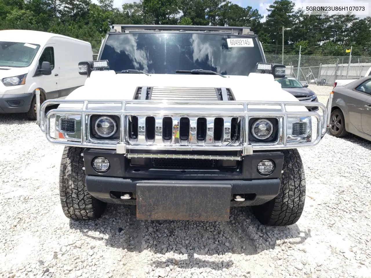 2006 Hummer H2 VIN: 5GRGN23U86H107073 Lot: 60492145