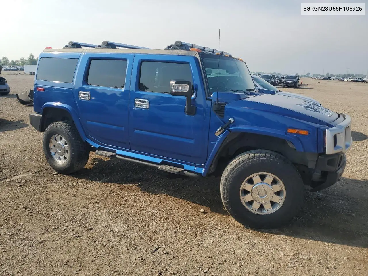 2006 Hummer H2 VIN: 5GRGN23U66H106925 Lot: 63798215