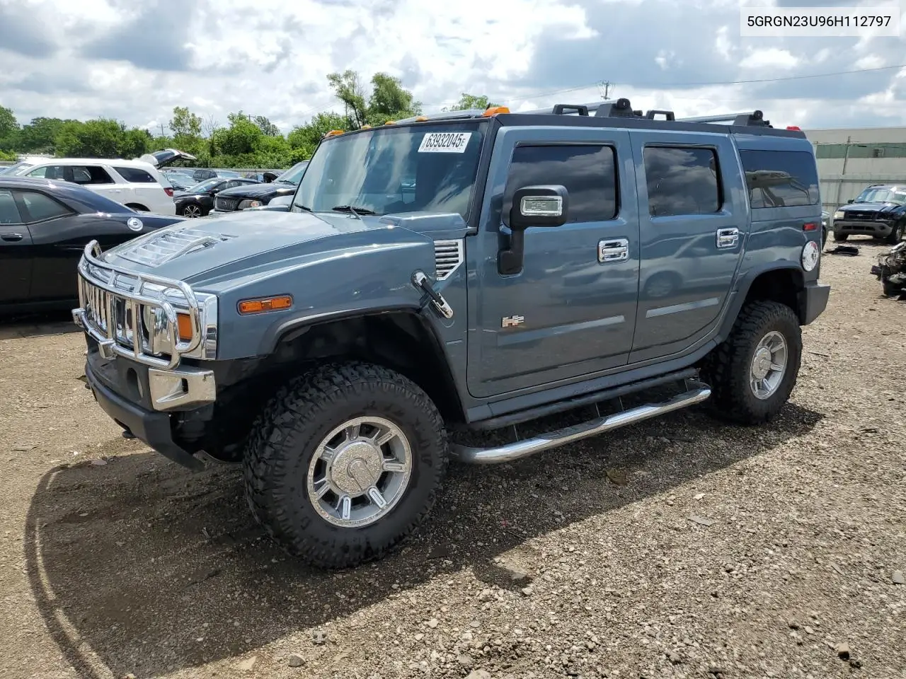 2006 Hummer H2 VIN: 5GRGN23U96H112797 Lot: 63932045