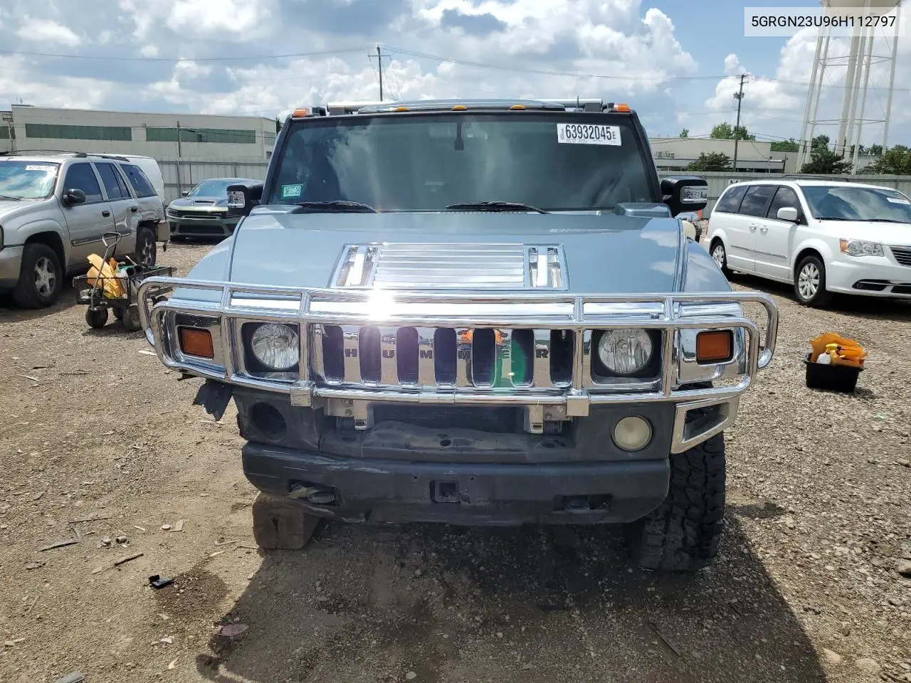 2006 Hummer H2 VIN: 5GRGN23U96H112797 Lot: 63932045