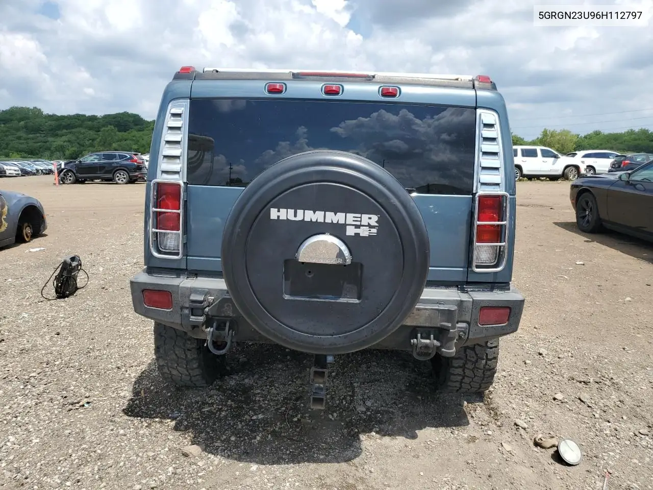 2006 Hummer H2 VIN: 5GRGN23U96H112797 Lot: 63932045