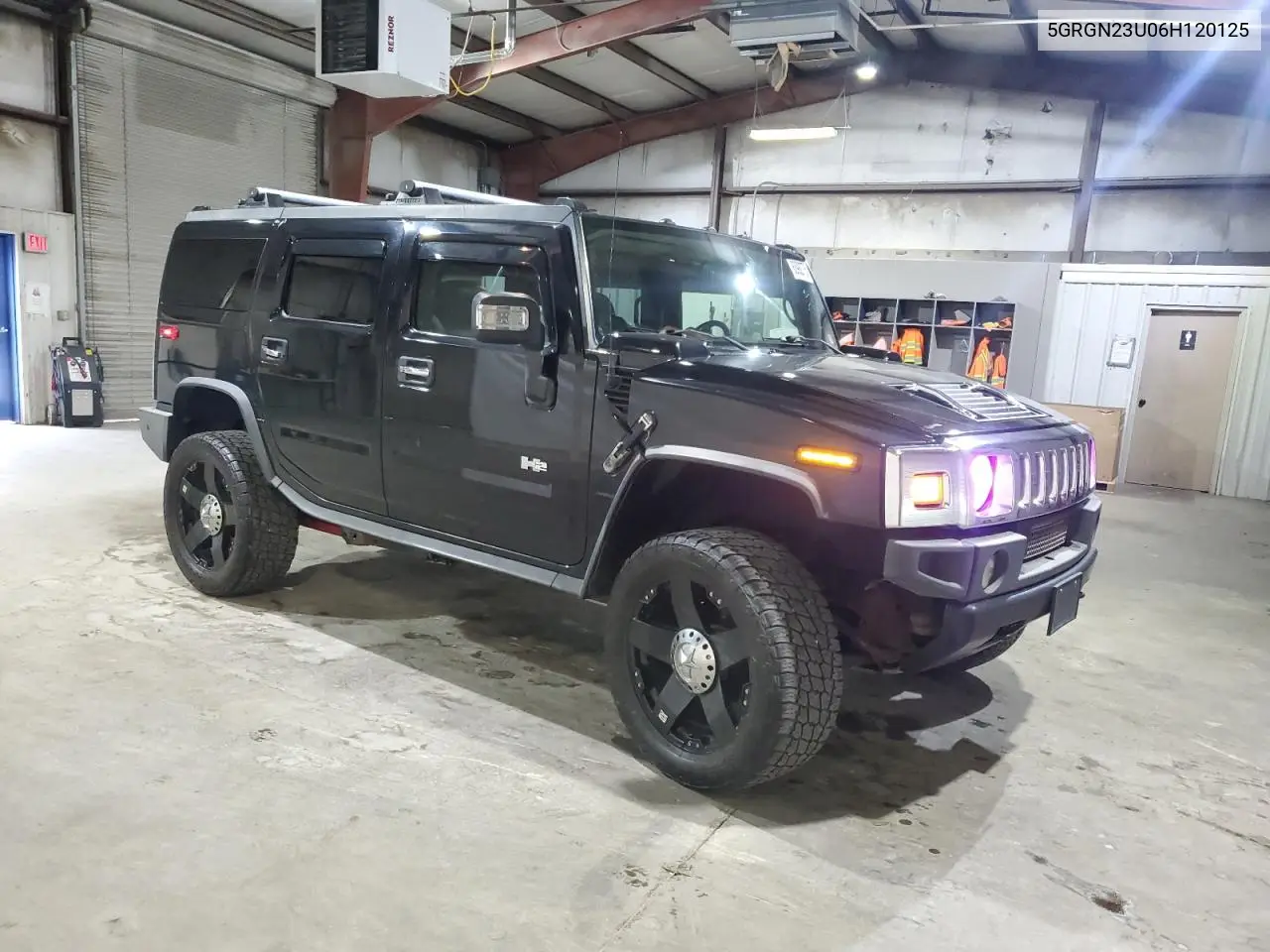 2006 Hummer H2 VIN: 5GRGN23U06H120125 Lot: 63982775