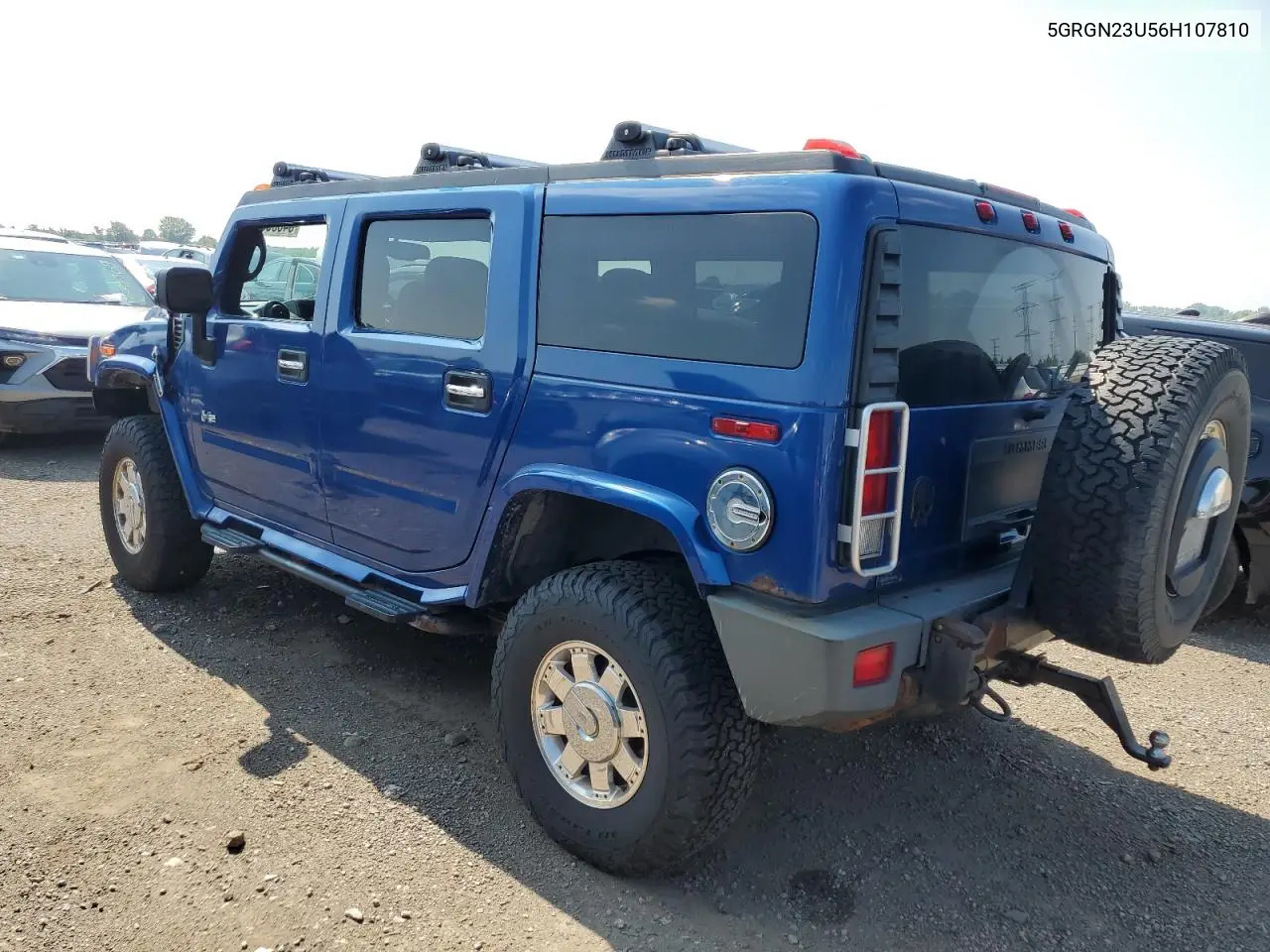 2006 Hummer H2 VIN: 5GRGN23U56H107810 Lot: 64633695