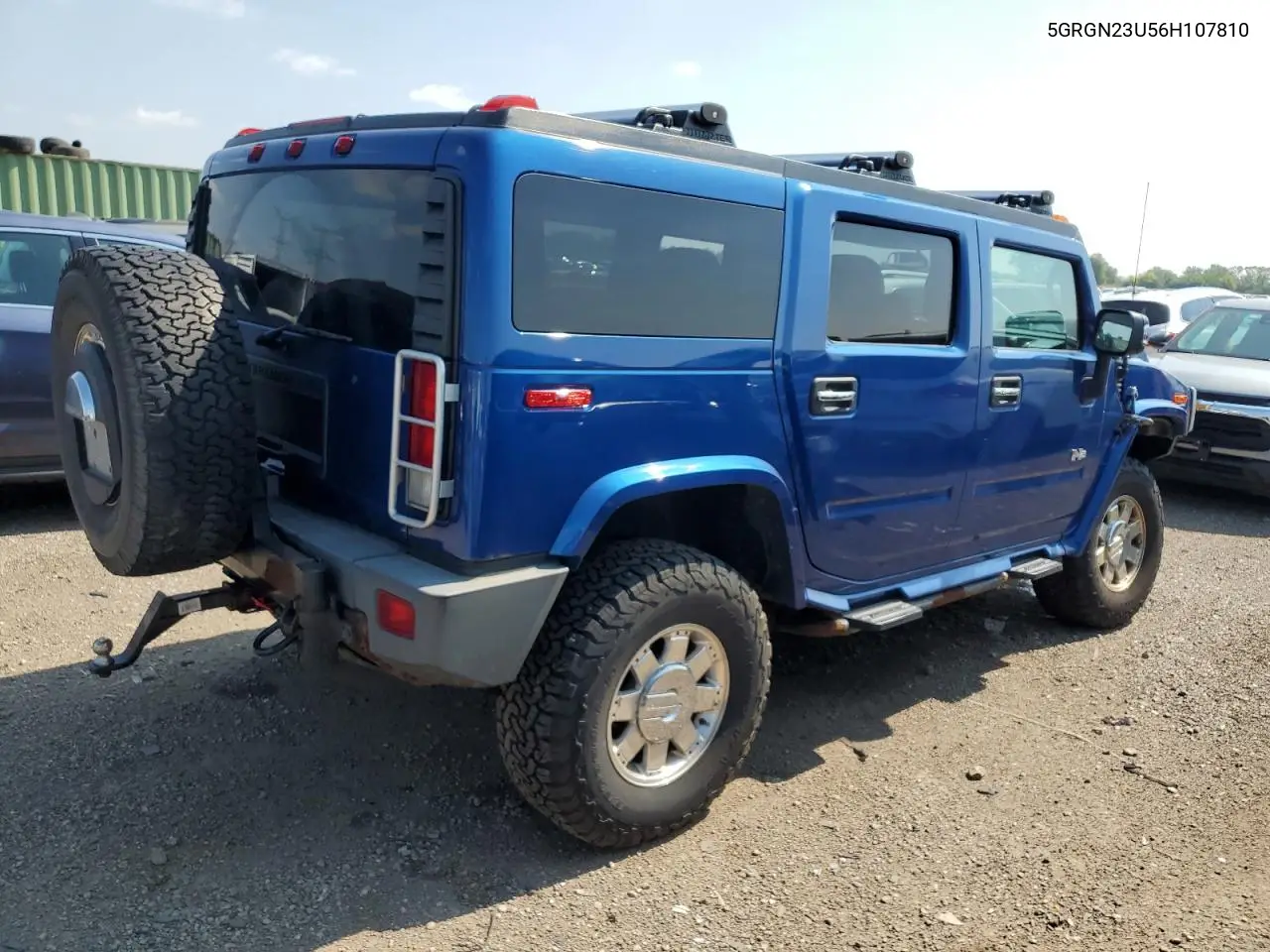 2006 Hummer H2 VIN: 5GRGN23U56H107810 Lot: 64633695
