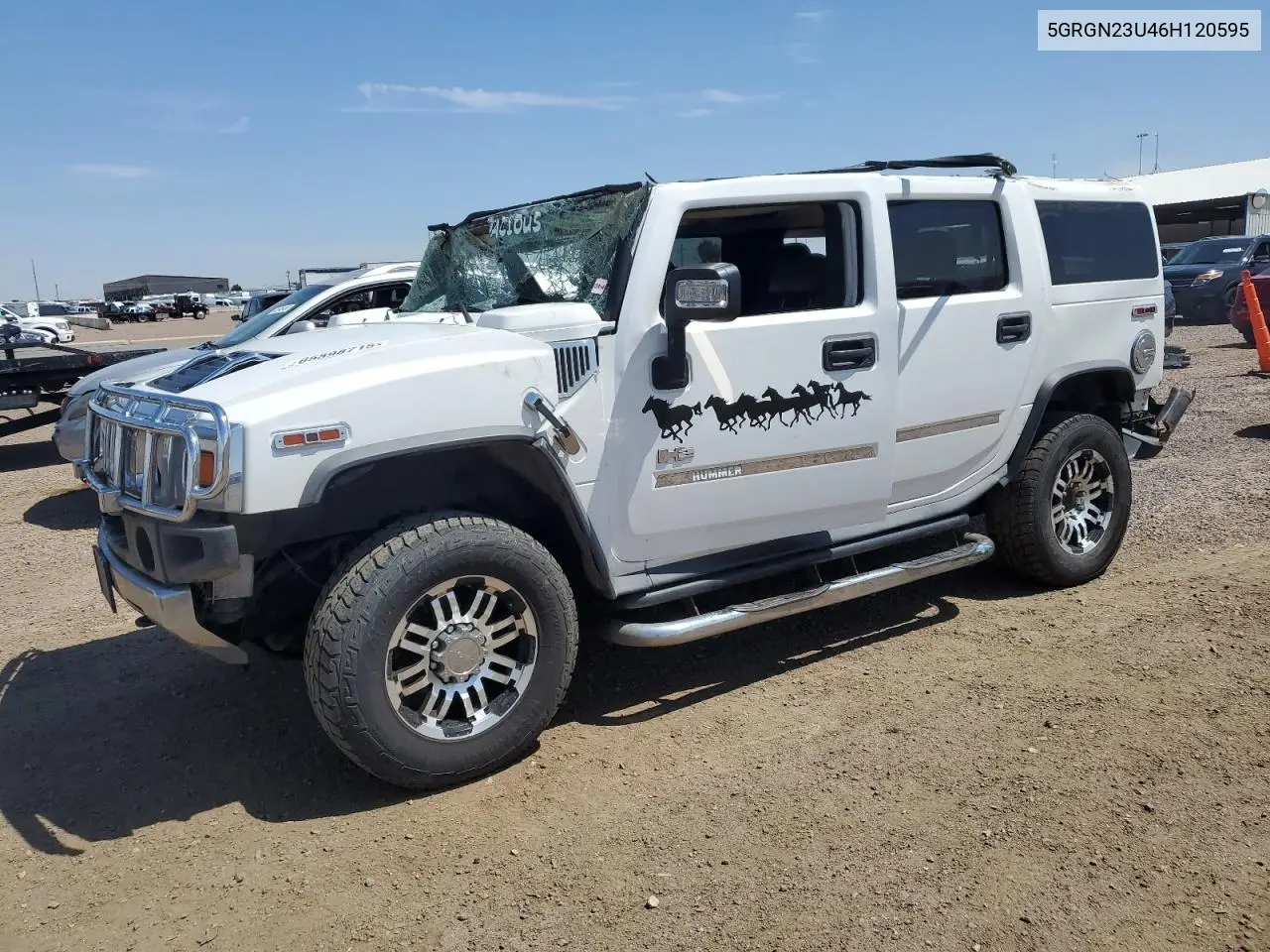 2006 Hummer H2 VIN: 5GRGN23U46H120595 Lot: 65898715