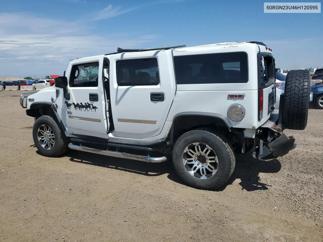 2006 Hummer H2 VIN: 5GRGN23U46H120595 Lot: 65898715