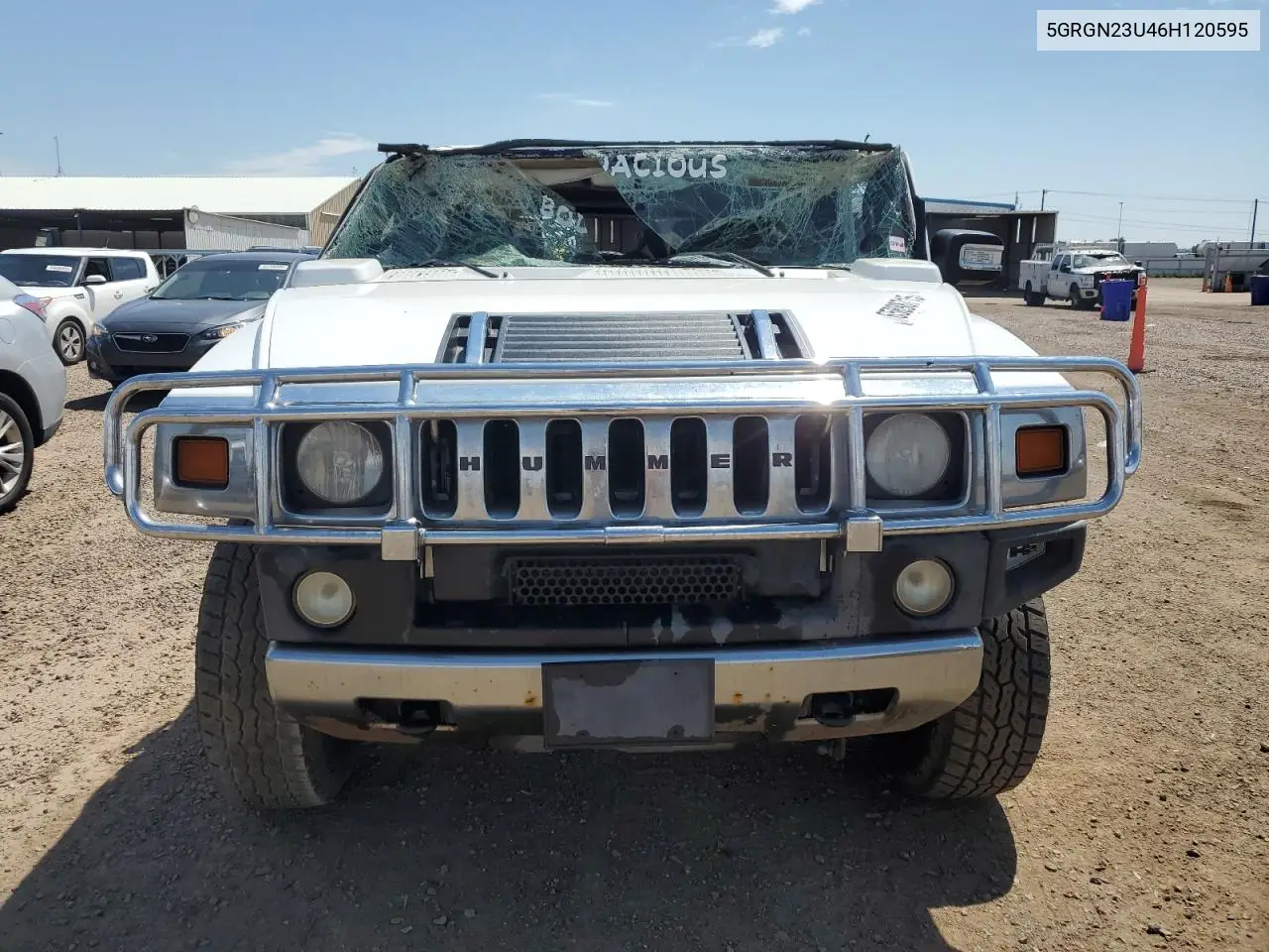 2006 Hummer H2 VIN: 5GRGN23U46H120595 Lot: 65898715