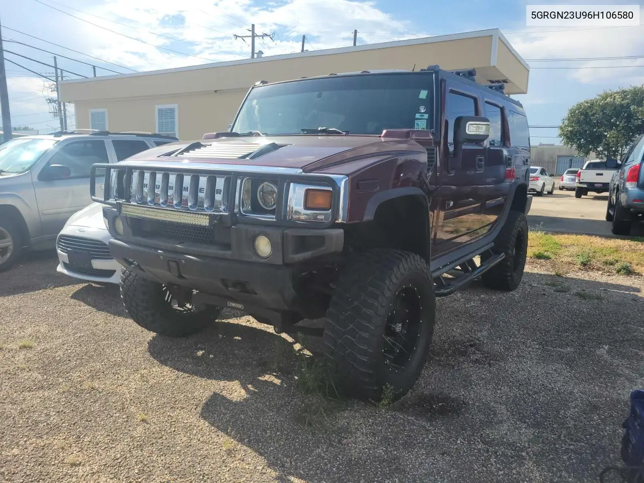 2006 Hummer H2 VIN: 5GRGN23U96H106580 Lot: 66244295