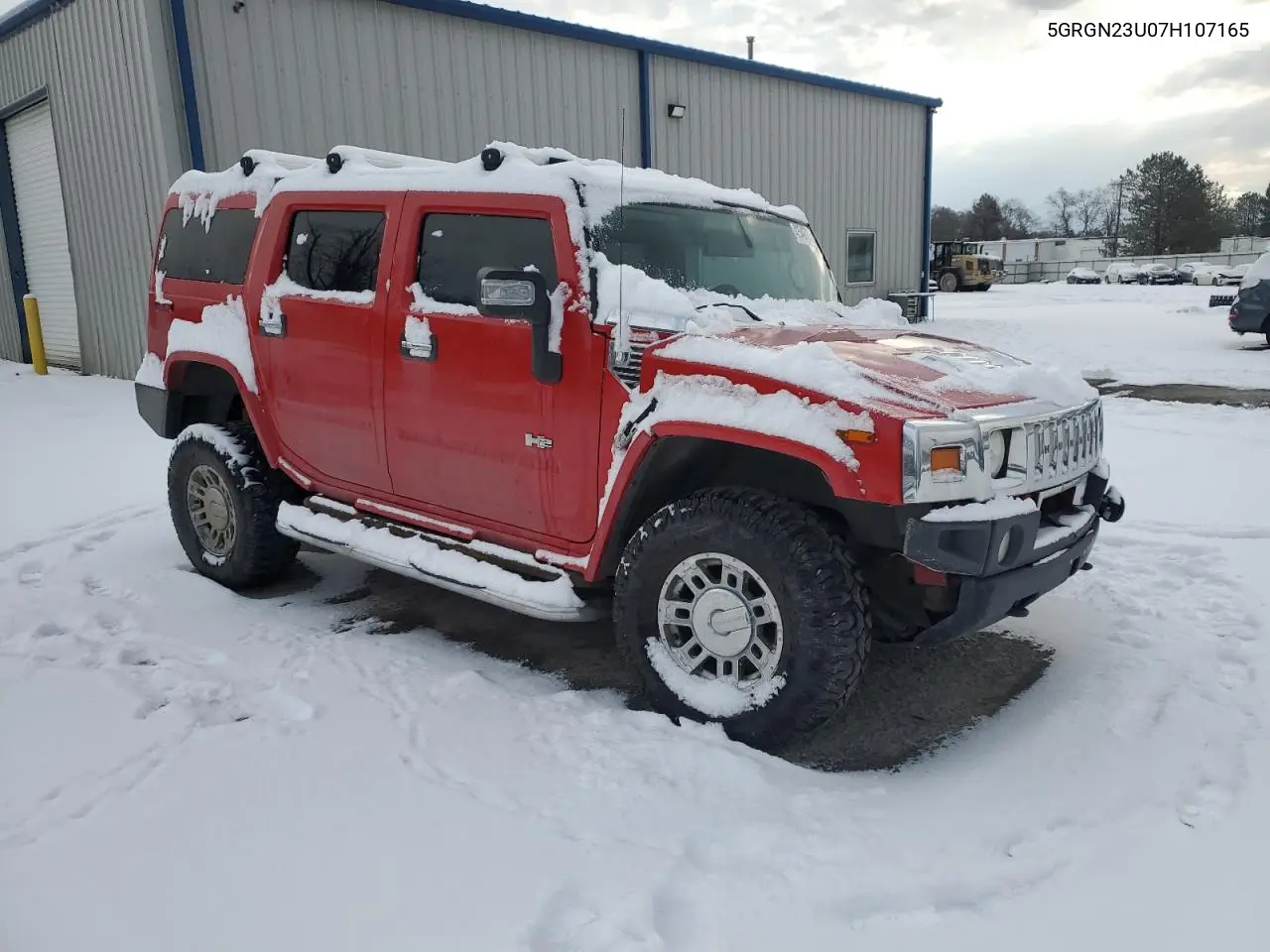 2007 Hummer H2 VIN: 5GRGN23U07H107165 Lot: 53357115