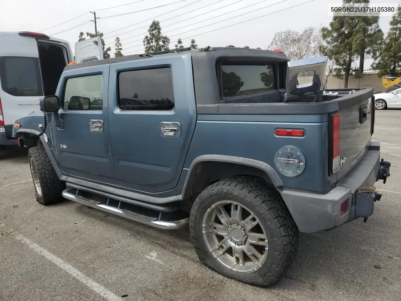 2007 Hummer H2 Sut VIN: 5GRGN22U37H105380 Lot: 54624955