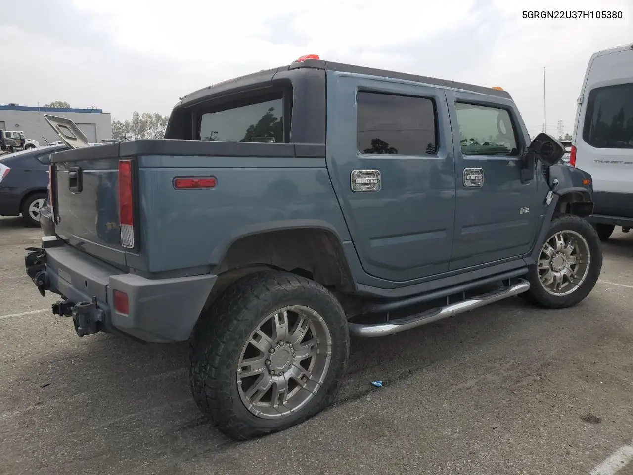 2007 Hummer H2 Sut VIN: 5GRGN22U37H105380 Lot: 54624955