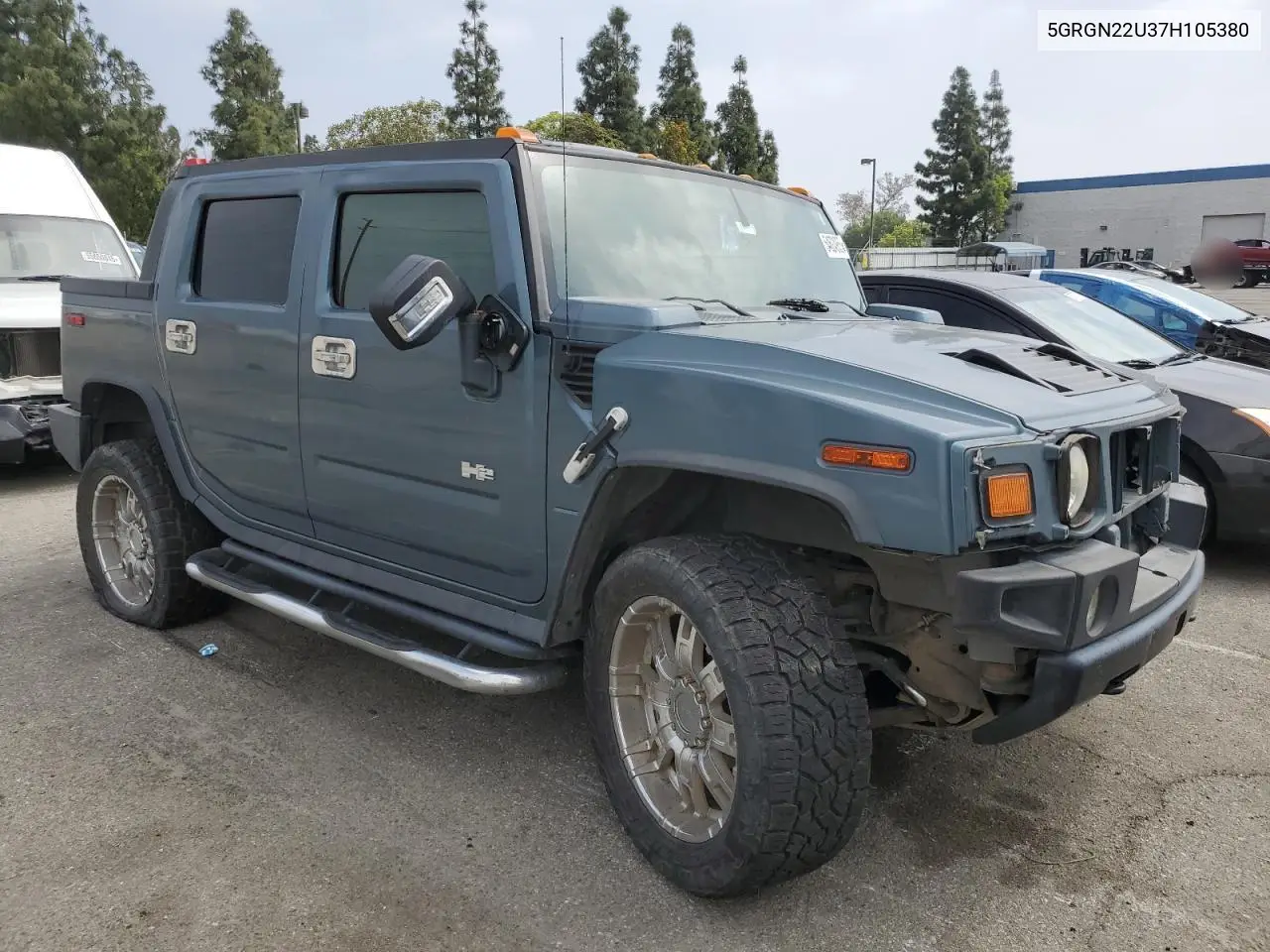 2007 Hummer H2 Sut VIN: 5GRGN22U37H105380 Lot: 54624955
