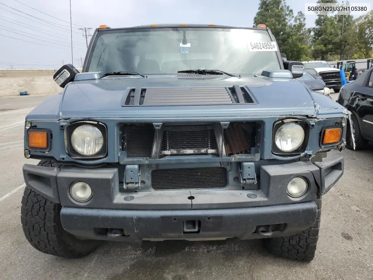 2007 Hummer H2 Sut VIN: 5GRGN22U37H105380 Lot: 54624955