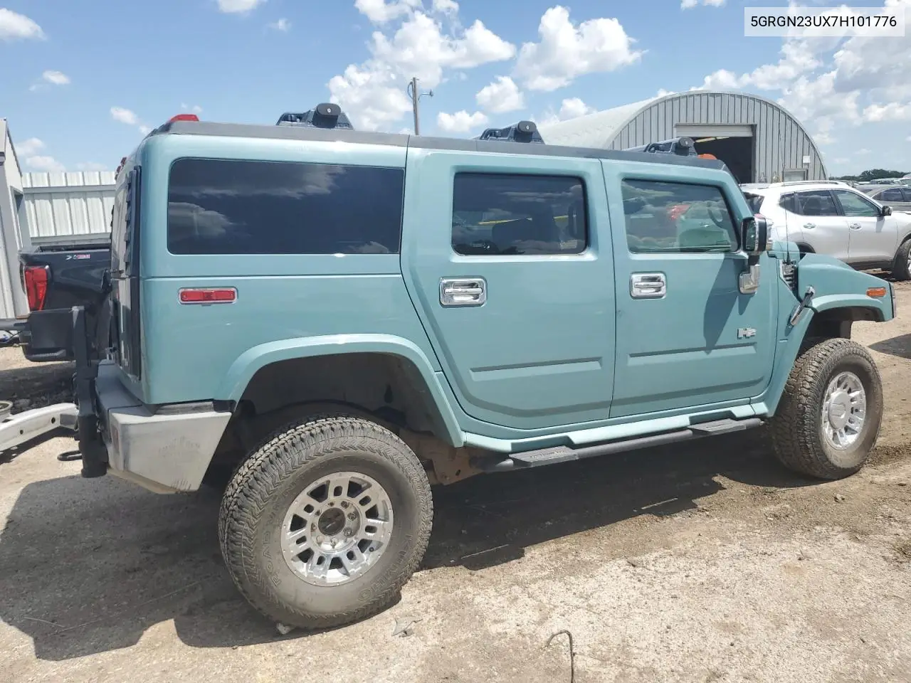 2007 Hummer H2 VIN: 5GRGN23UX7H101776 Lot: 56337975