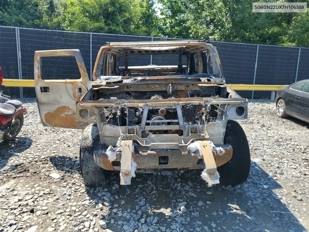2007 Hummer H2 Sut VIN: 5GRGN22UX7H106588 Lot: 62956725
