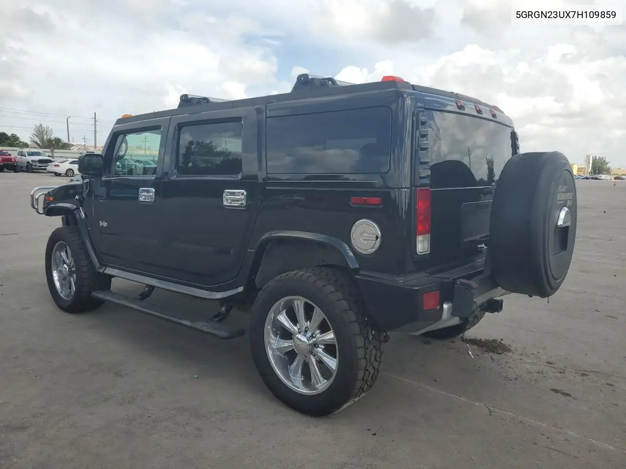 2007 Hummer H2 VIN: 5GRGN23UX7H109859 Lot: 65200555