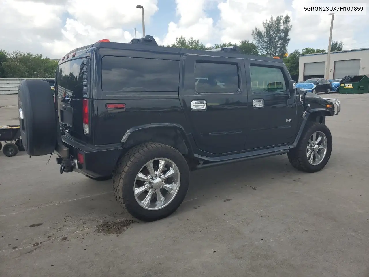 2007 Hummer H2 VIN: 5GRGN23UX7H109859 Lot: 65200555