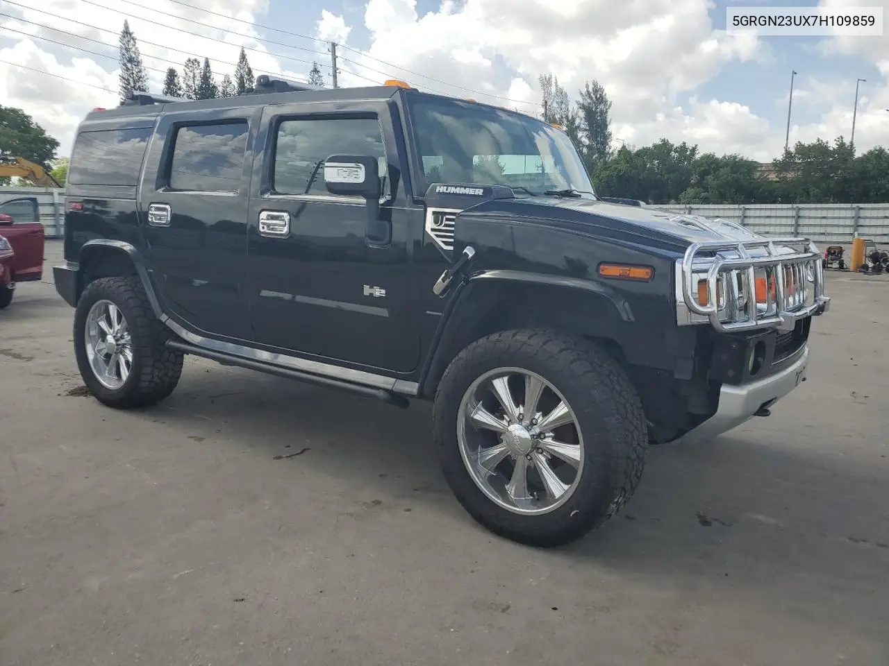 2007 Hummer H2 VIN: 5GRGN23UX7H109859 Lot: 65200555