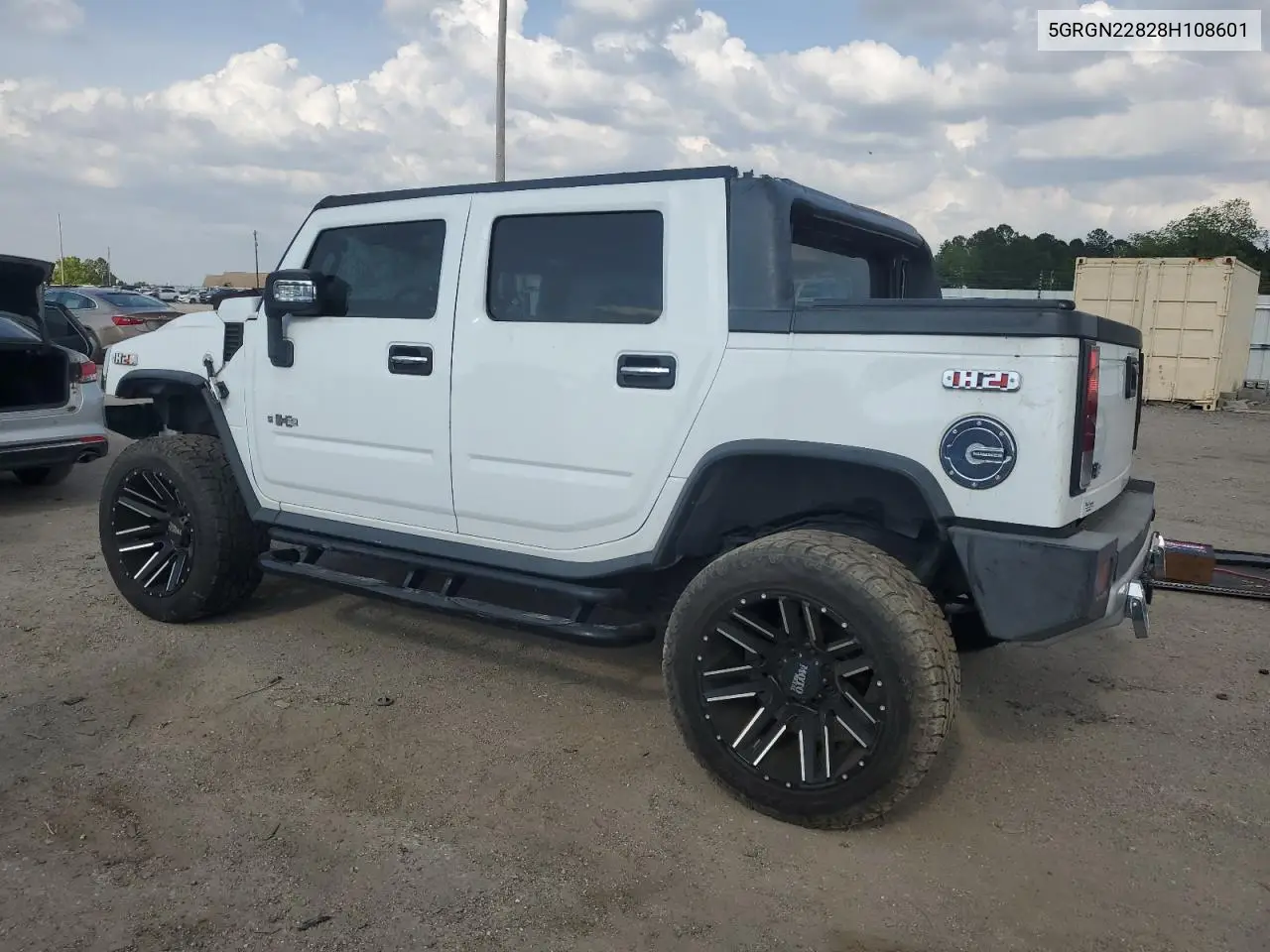 2008 Hummer H2 Sut VIN: 5GRGN22828H108601 Lot: 54494615