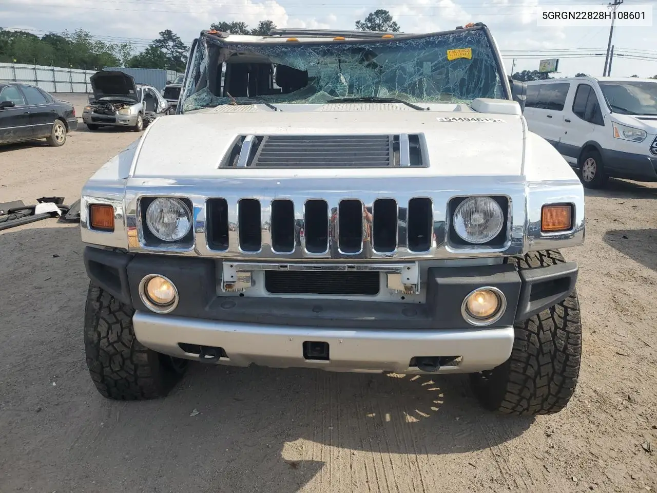 2008 Hummer H2 Sut VIN: 5GRGN22828H108601 Lot: 54494615