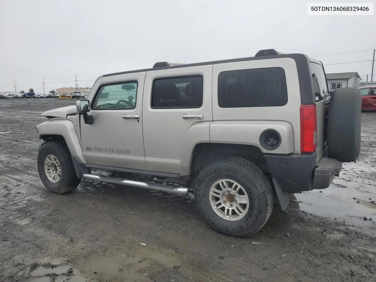 2006 Hummer H3 VIN: 5GTDN136068329406 Lot: 46904115